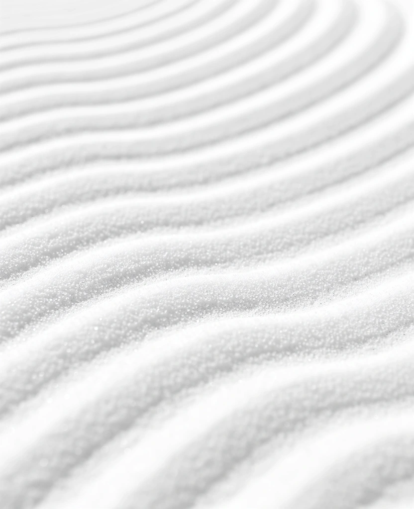 Abstrakte Sand-Strukturen zur Visualisierung von Ruhe